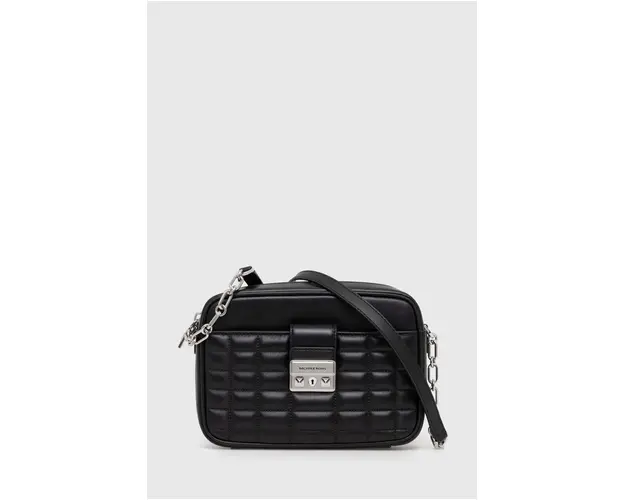 MICHAEL Michael Kors poseta de piele culoarea negru, 32T4S2RC6L