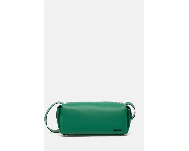 Sunnei poseta de piele culoarea verde, MACCWBAG002
