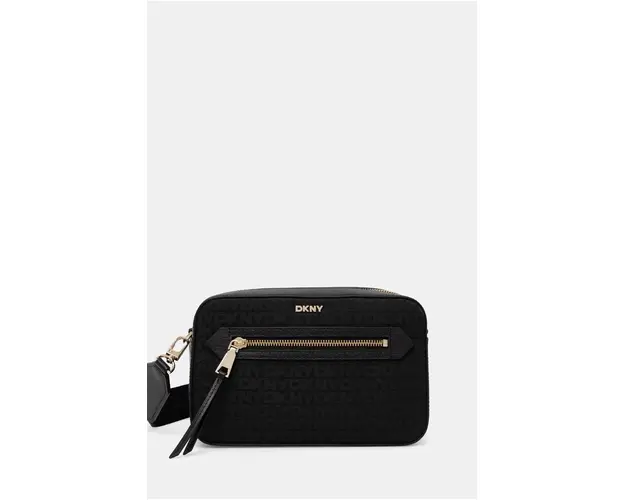 Dkny poseta culoarea negru, R43EFE22