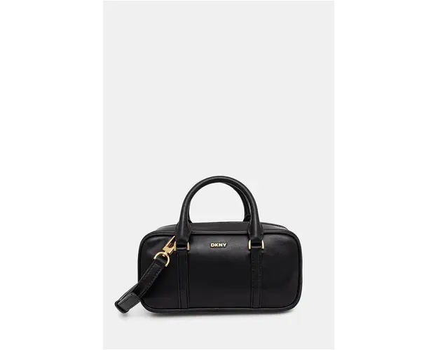 Dkny poseta de piele culoarea negru, R43EKG50