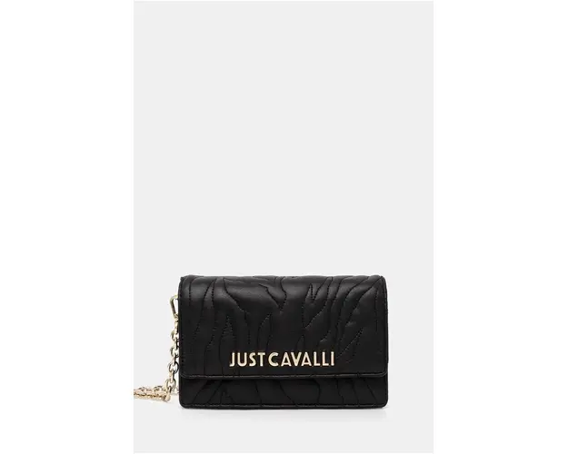 Just Cavalli poseta culoarea negru, 77RA5PE2 ZSB23