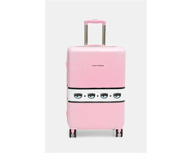 Chiara Ferragni valiza culoarea roz, 77SB0LA2