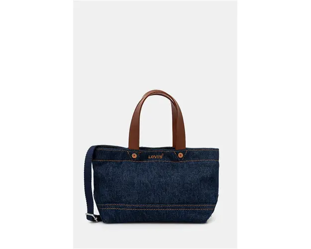 Levi's geanta de blugi culoarea albastru marin, 000IV-0001