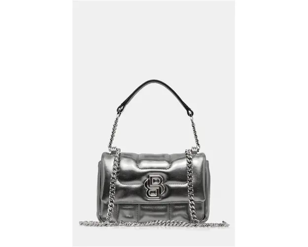 BOSS poseta culoarea argintiu, 50536476