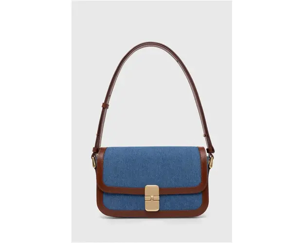 A.P.C. poseta sac grace baguette culoarea maro, COHDH.F61615