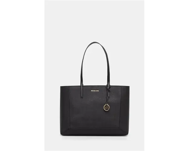 MICHAEL Michael Kors poseta de piele culoarea negru, 30F4G7XT7L