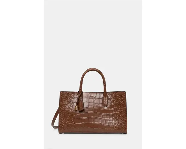 MICHAEL Michael Kors poseta de piele culoarea maro, 30F4GETS2E