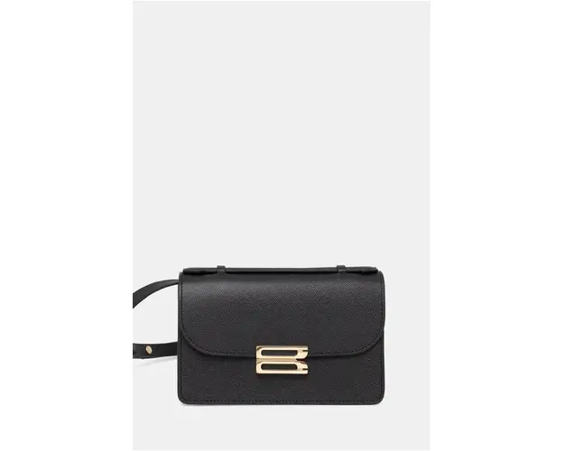 Victoria Beckham poseta de piele culoarea negru, B424AAC005975A