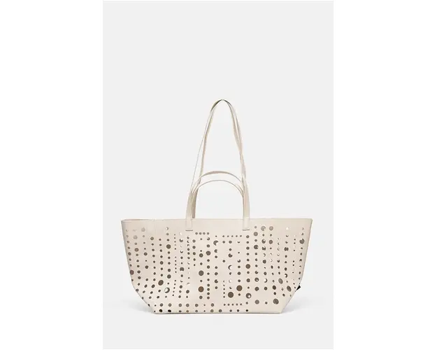 Desigual poseta BLOOMER CAHUIL culoarea bej, 24WAXP11