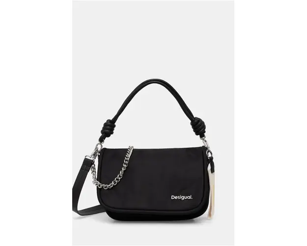 Desigual poseta PRIORI GALES MAXI BLA culoarea negru, 24WAXY30