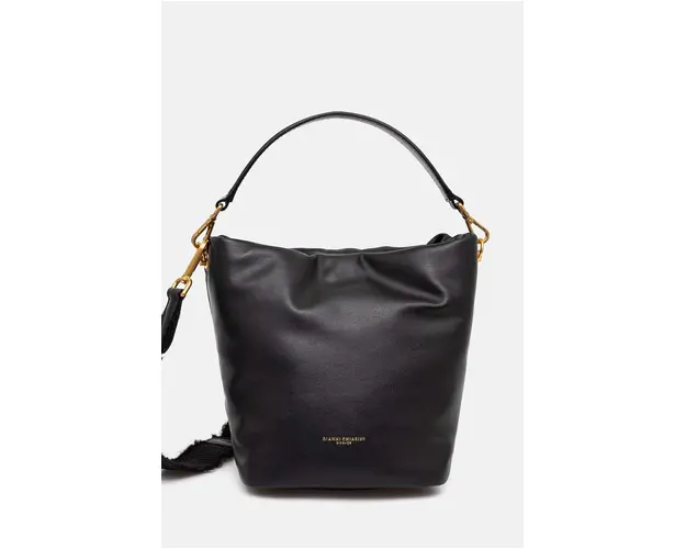 Gianni Chiarini poseta de piele MIREA culoarea negru, BS 11210 FOUCLD-NA