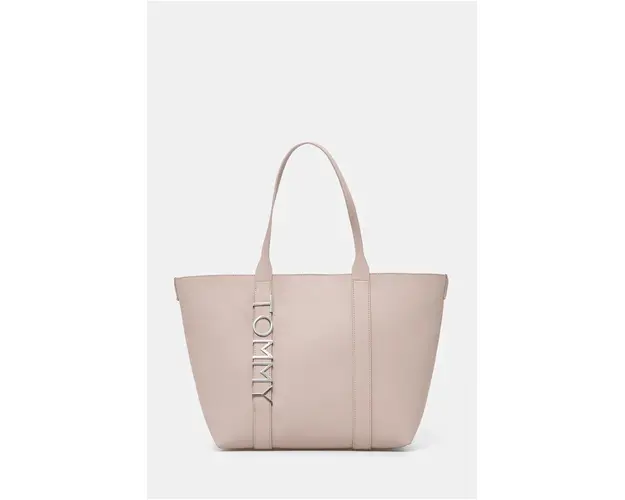 Tommy Jeans poseta culoarea bej, AW0AW16507