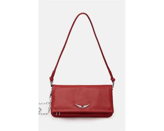 ZADIG&VOLTAIRE poseta de piele culoarea rosu, LWBA02411