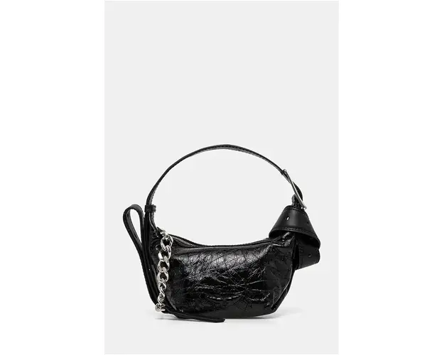 ZADIG&VOLTAIRE poseta de piele culoarea negru, LWBA02548