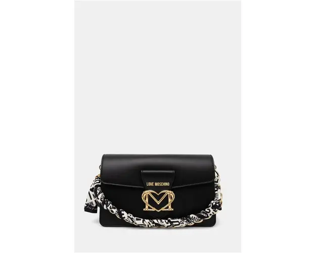 Love Moschino poseta culoarea negru, JC4275PP0L