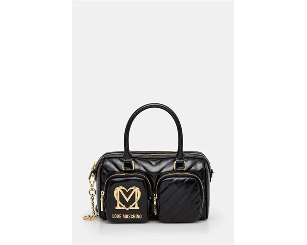 Love Moschino poseta culoarea negru, JC4321PP0L