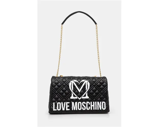 Love Moschino poseta culoarea negru, JC4375PP0L
