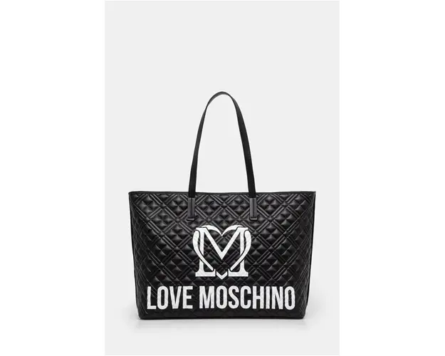 Love Moschino poseta culoarea negru, JC4376PP0L
