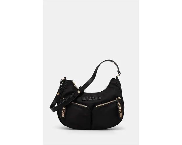 Love Moschino poseta culoarea negru, JC4379PP0L