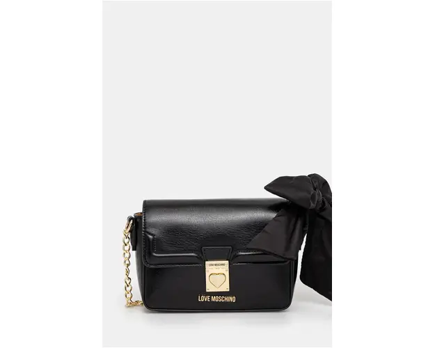 Love Moschino poseta culoarea negru, JC4391PP0L