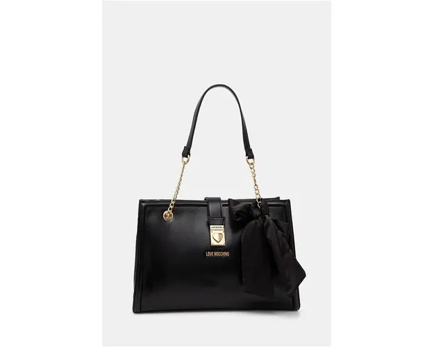 Love Moschino poseta culoarea negru, JC4395PP0L