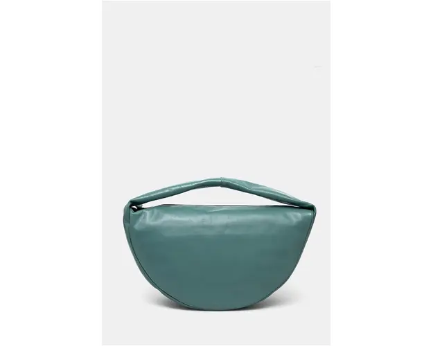 By Far poseta de piele Maxi culoarea turcoaz, MWBSB022LL002BL052PL