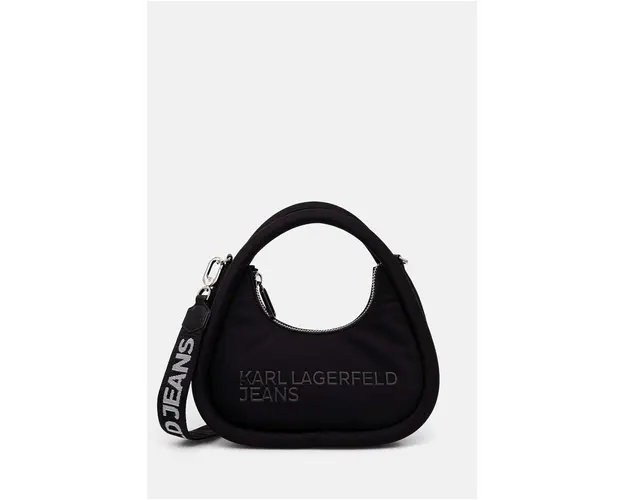 Karl Lagerfeld Jeans poseta culoarea negru, 246J3015