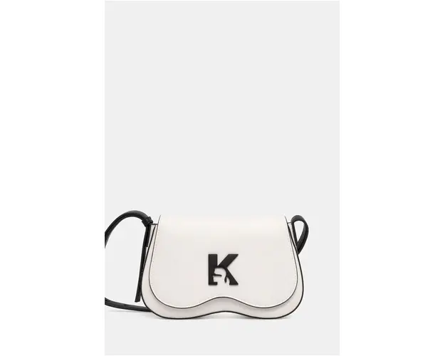 Karl Lagerfeld Jeans poseta culoarea alb, 246J3035