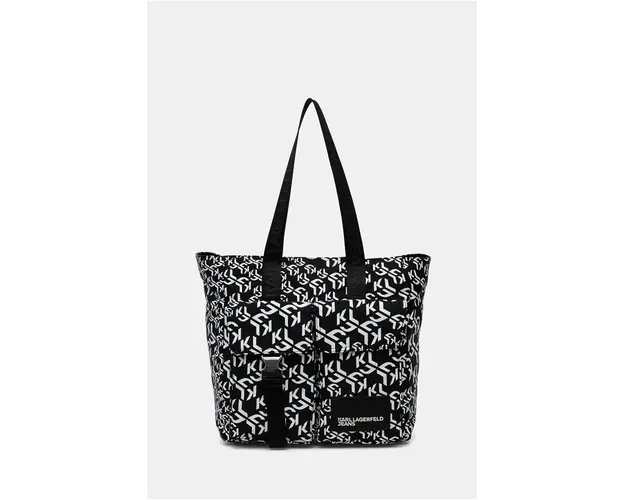 Karl Lagerfeld Jeans poseta culoarea negru, 246J3067