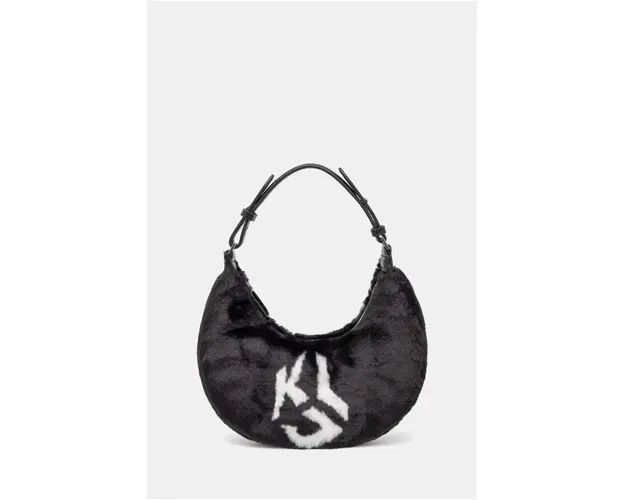 Karl Lagerfeld Jeans poseta culoarea negru, 246J3081