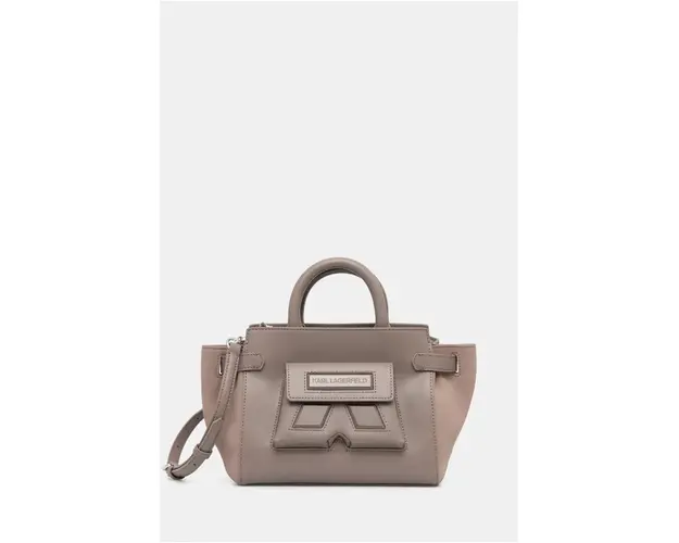 Karl Lagerfeld poseta de piele culoarea maro, 246W3055