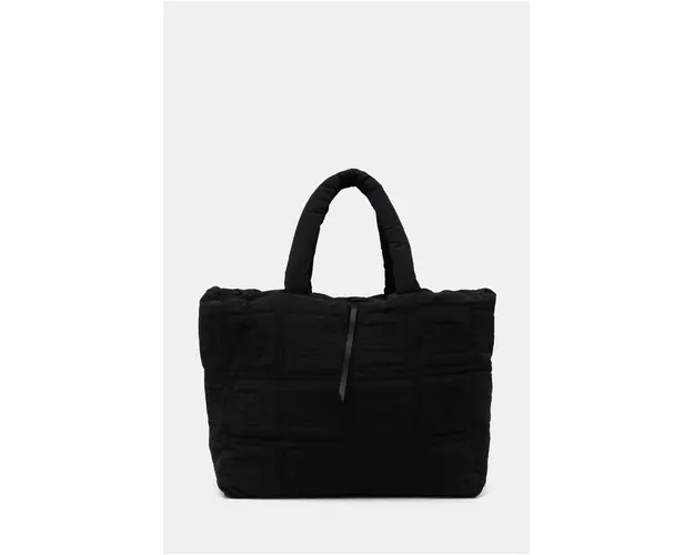 Nanushka poseta SOFT TOTE culoarea negru, NU24FWBT12451