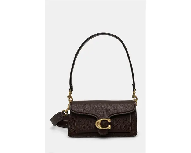 Coach poseta de piele Tabby culoarea maro, CY201