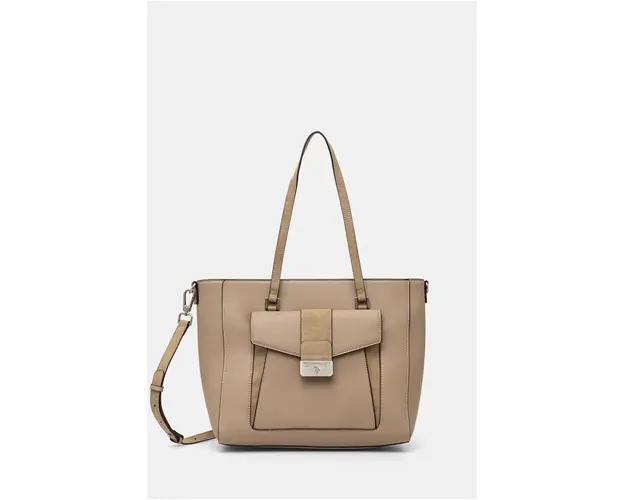 U.S. Polo Assn. poseta Romantic culoarea bej, BIUR08422WVP