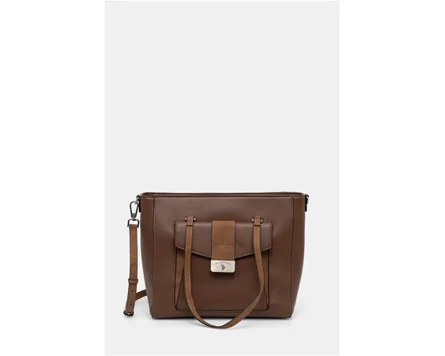 U.S. Polo Assn. poseta Romantic culoarea maro, BIUR08422WVP