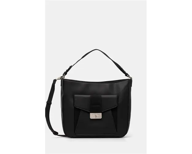 U.S. Polo Assn. poseta Romantic culoarea negru, BIUR08425WVP