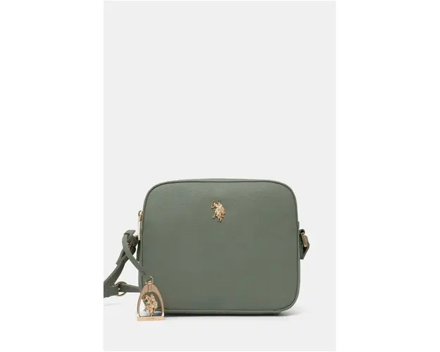 U.S. Polo Assn. poseta Jones culoarea verde, BIUJE8378WVP