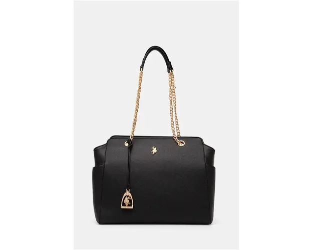 U.S. Polo Assn. poseta Jones culoarea negru, BIUJE8387WVP
