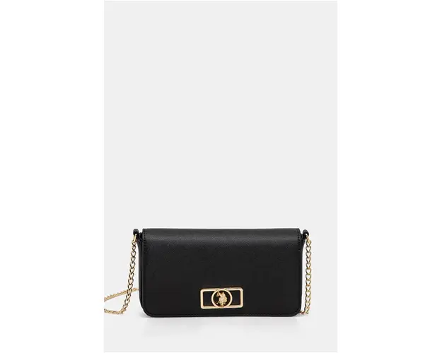 U.S. Polo Assn. poseta Ceremony culoarea negru, BEUQC6456WVP