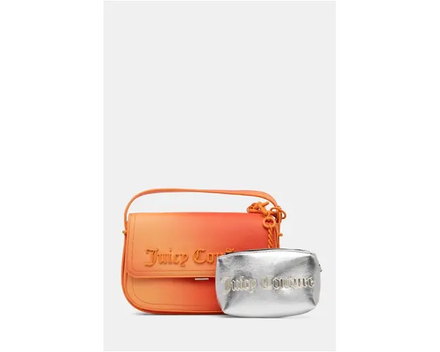 Juicy Couture poseta Jasmine culoarea portocaliu, BEJJM2533WVP