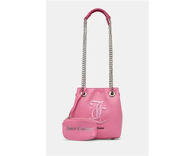 Juicy Couture poseta Beverly culoarea roz, BEJQV5494WVP