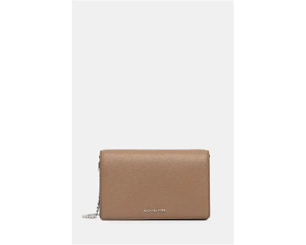 MICHAEL Michael Kors poseta de piele culoarea maro, 32F4SJ6C8L