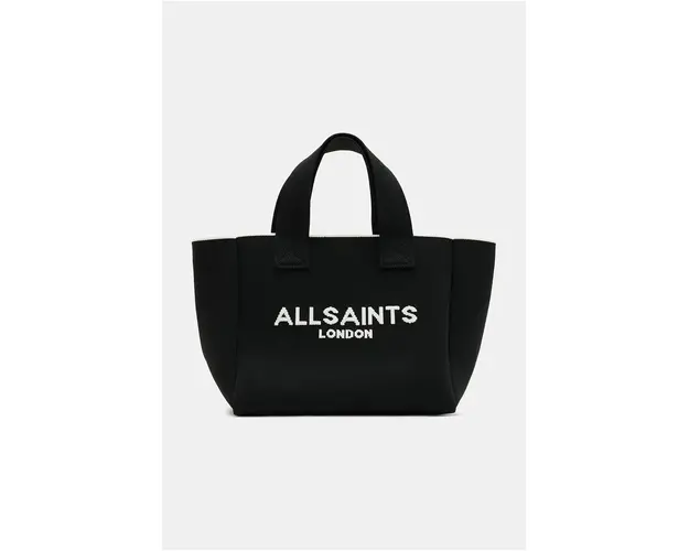 AllSaints poseta IZZY MINI culoarea negru, W237XA