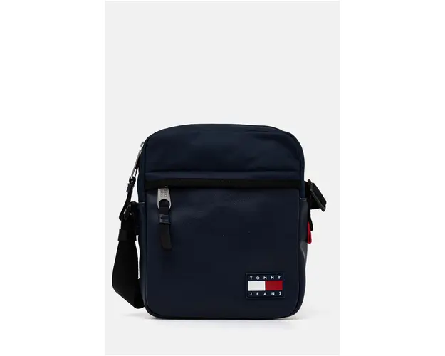 Tommy Jeans borseta culoarea albastru marin, AM0AM12390