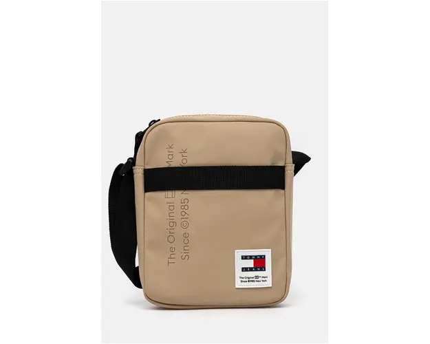 Tommy Jeans borseta culoarea bej, AM0AM12408