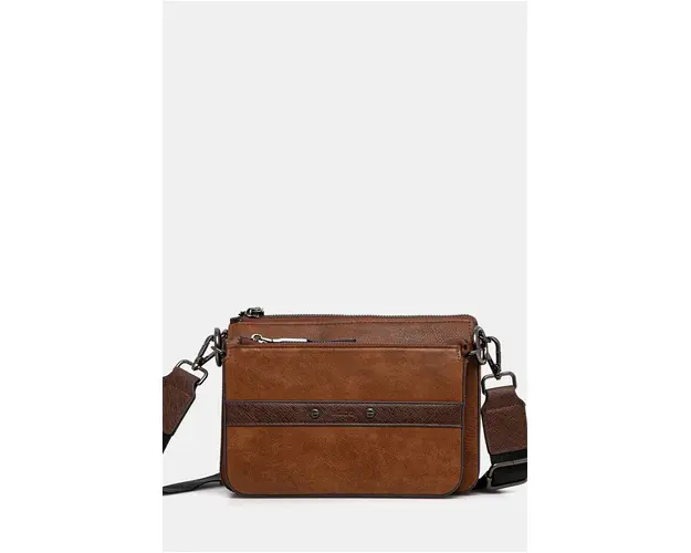 Aldo borseta LEIF culoarea maro, 13863799