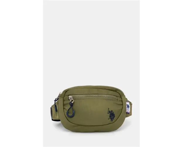 U.S. Polo Assn. borseta Bigfork culoarea verde, BIUB55677MIA