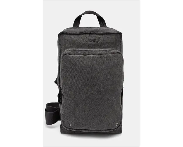 Levi's geanta de blugi culoarea gri, D7955-0006