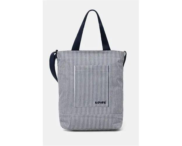 Levi's geanta de bumbac culoarea albastru marin, D7545-0031