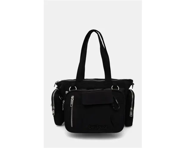 Desigual geanta BASIC MODULAR BOHOL culoarea negru, 24WAXY36